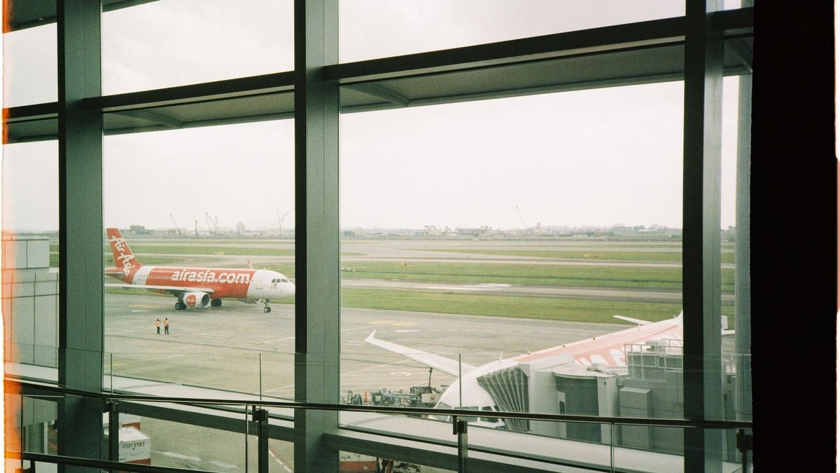 Departure hall at Kuala Lumpur International Airport